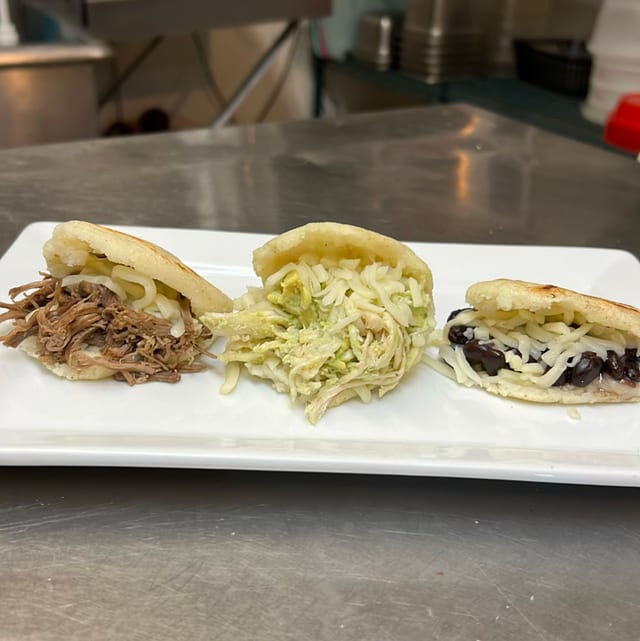 Arepas Sampler.