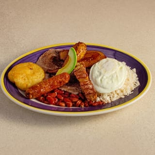 Bandeja Paisa (Colombian Mixed Platter)
